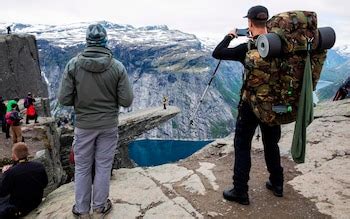 trolltunga activ|Why the 'coolcation' is annoying the locals .